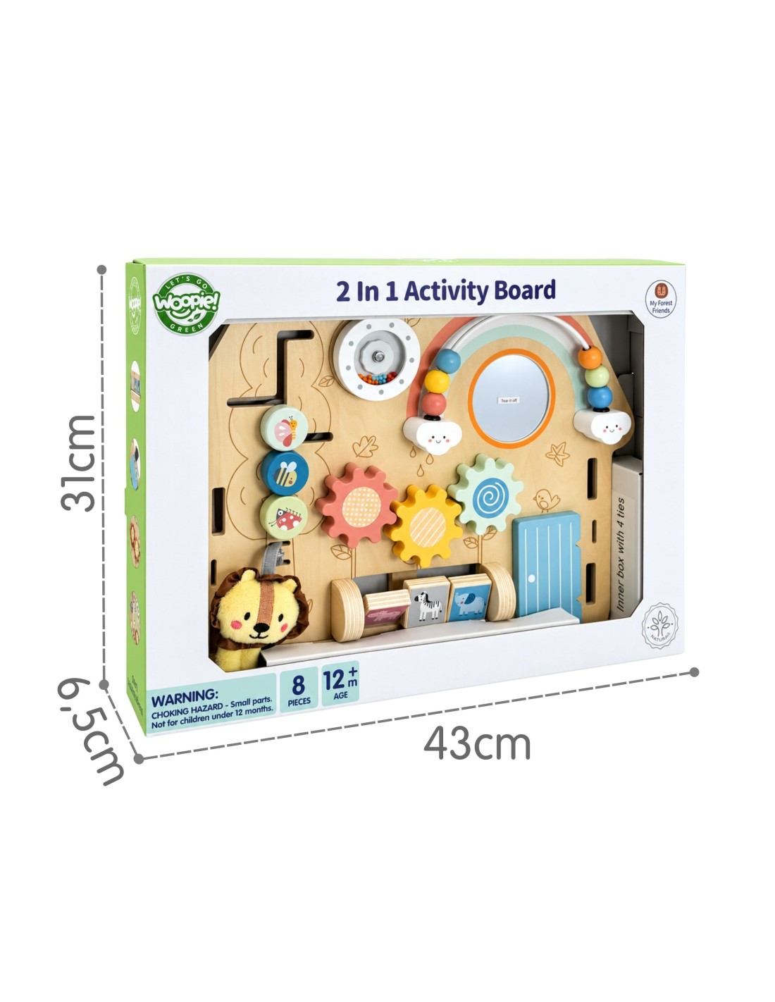 2 in 1 - Pirmais Busy board Mazulim