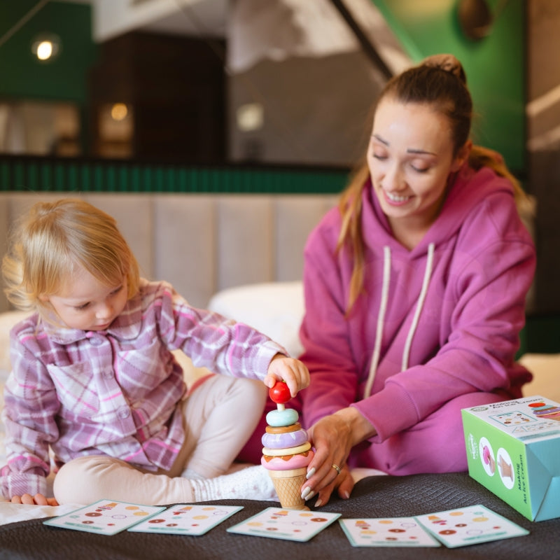 Saldējums - loģiskās domāšanas spēle ar kartītēm