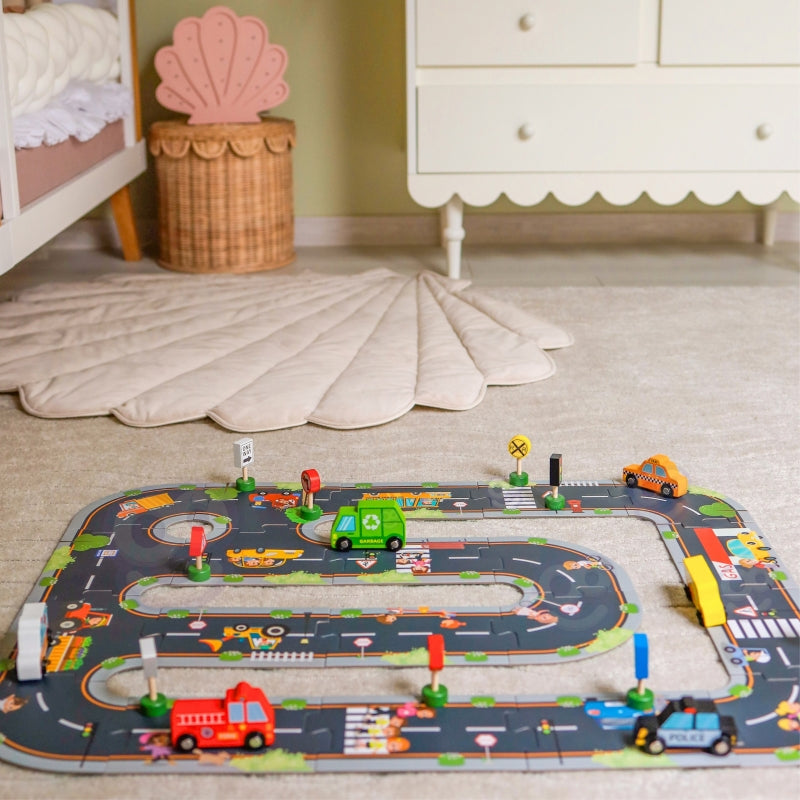 Lielā transportu grīdas puzle