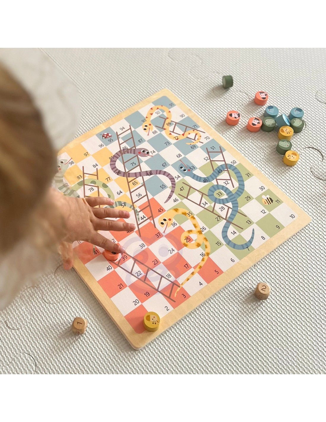 2in1 Koka Galda spēle -  Cirks un Riču raču