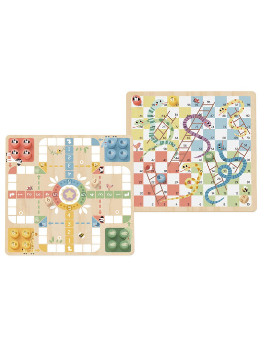 2in1 Koka Galda spēle -  Cirks un Riču raču