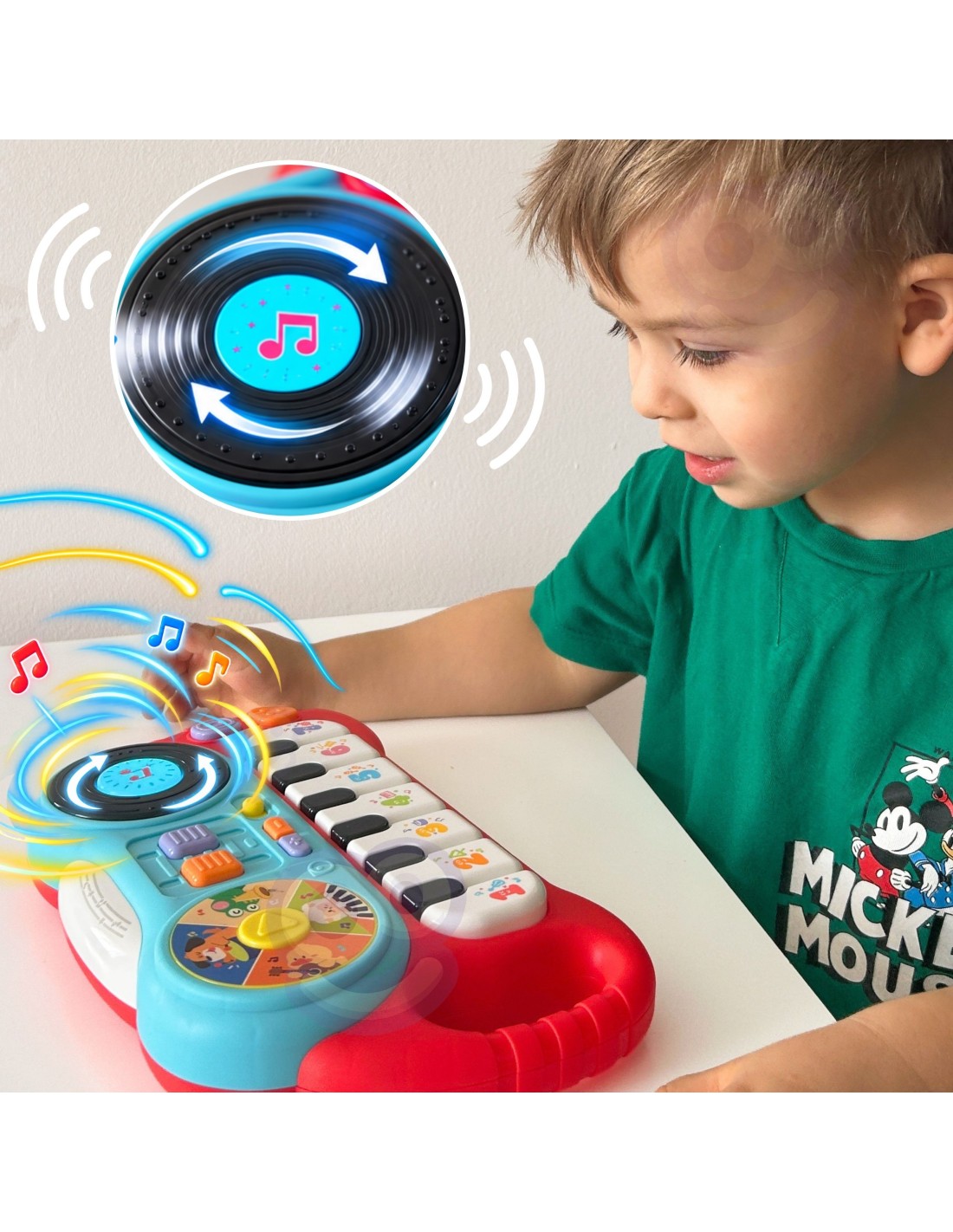 Mazais DJ, Interaktīvas mazās klavieres bērnam