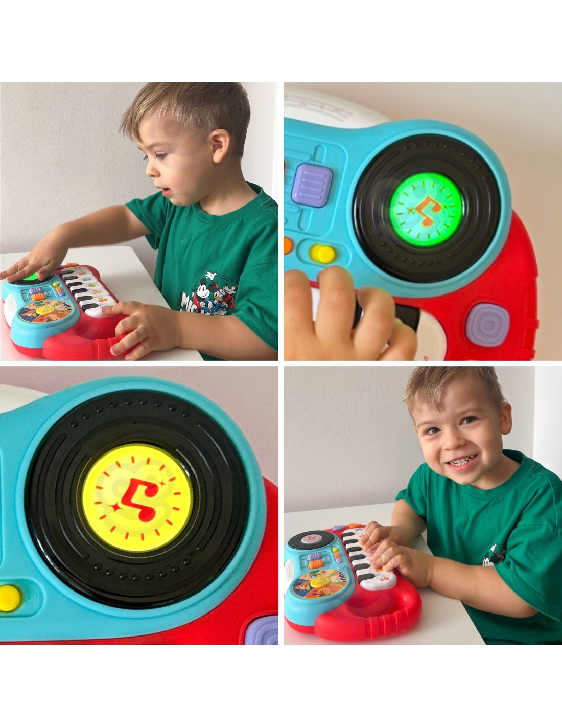 Mazais DJ, Interaktīvas mazās klavieres bērnam