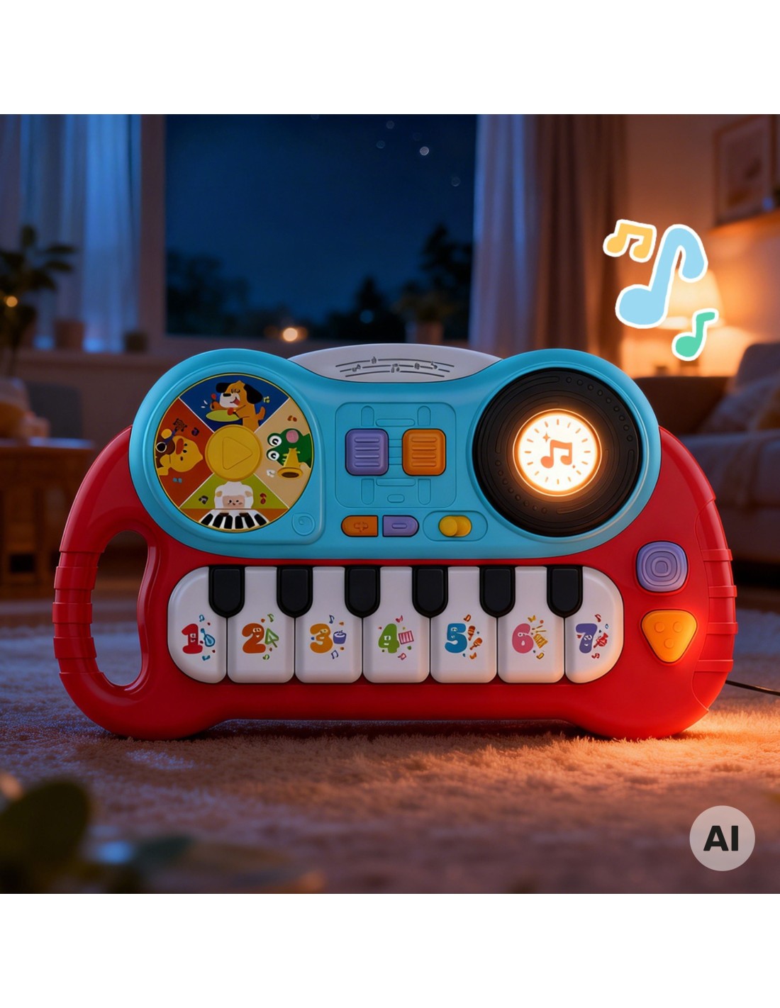 Mazais DJ, Interaktīvas mazās klavieres bērnam