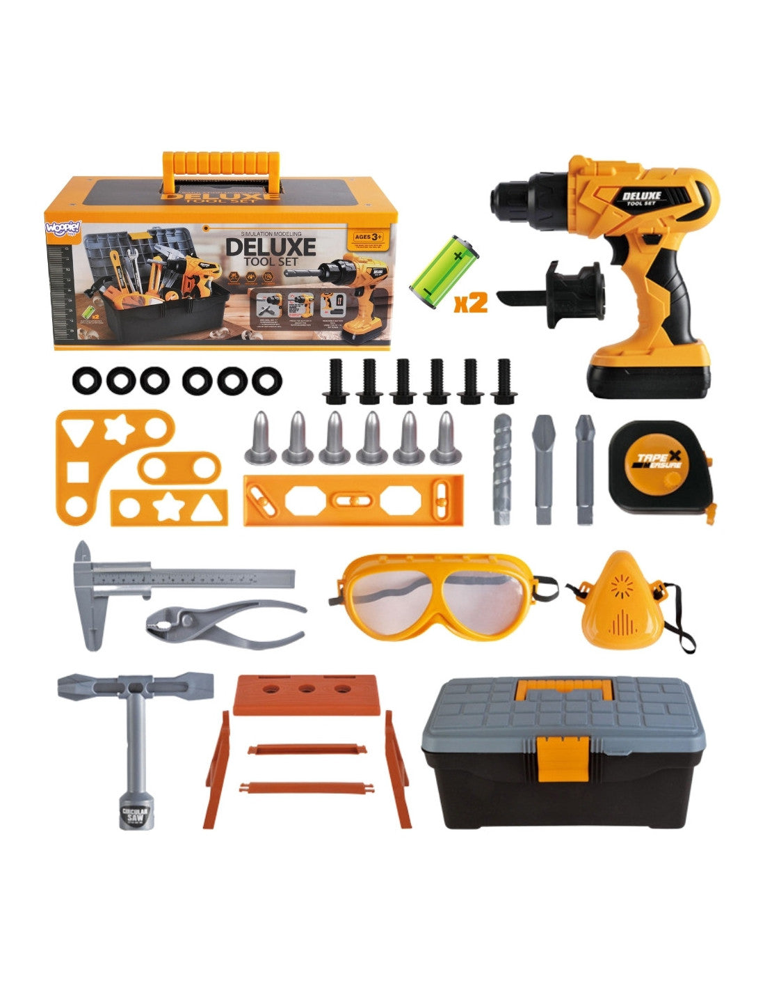 Darbarīku komplekts ar kasti