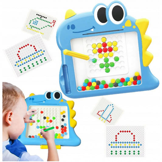 Magnētiskā Montessori MagPad tāfele, Dinozaurs