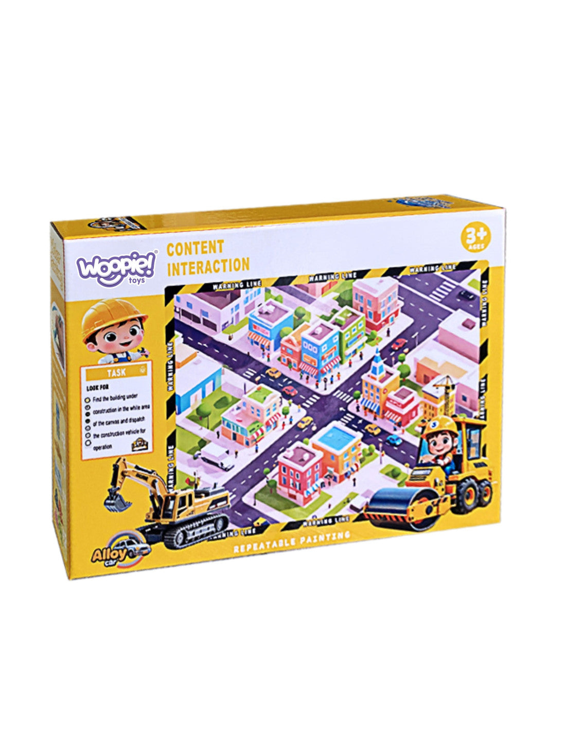 Ar ūdeni krāsojams paklājs transportu tematikā