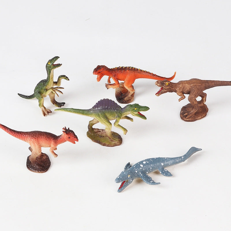 Dinozauru figūru komplekts ar 18 elementiem
