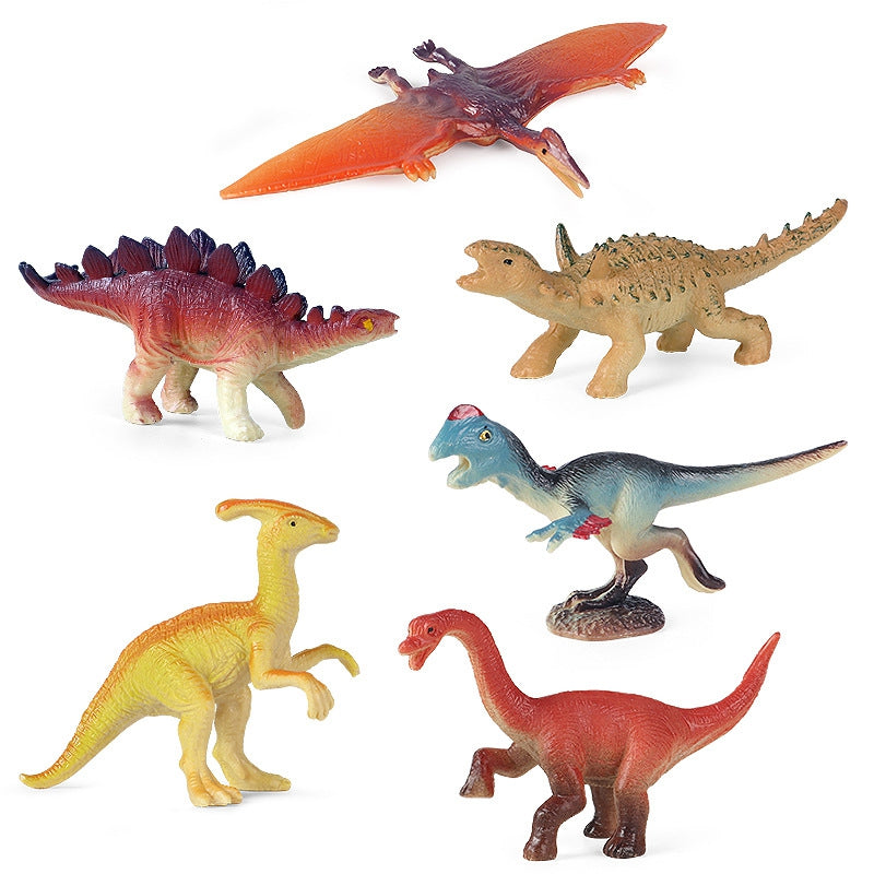 Dinozauru figūru komplekts ar 18 elementiem